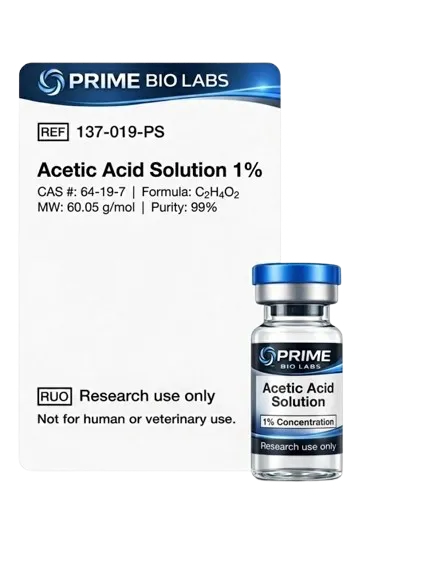 Solução de Ácido Acético 1% (10 ml)