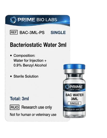 Água Bacteriostática (3 ml)