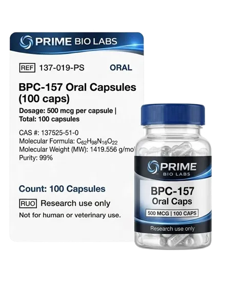 BPC-157 (500 mcg - 100 CAPS)