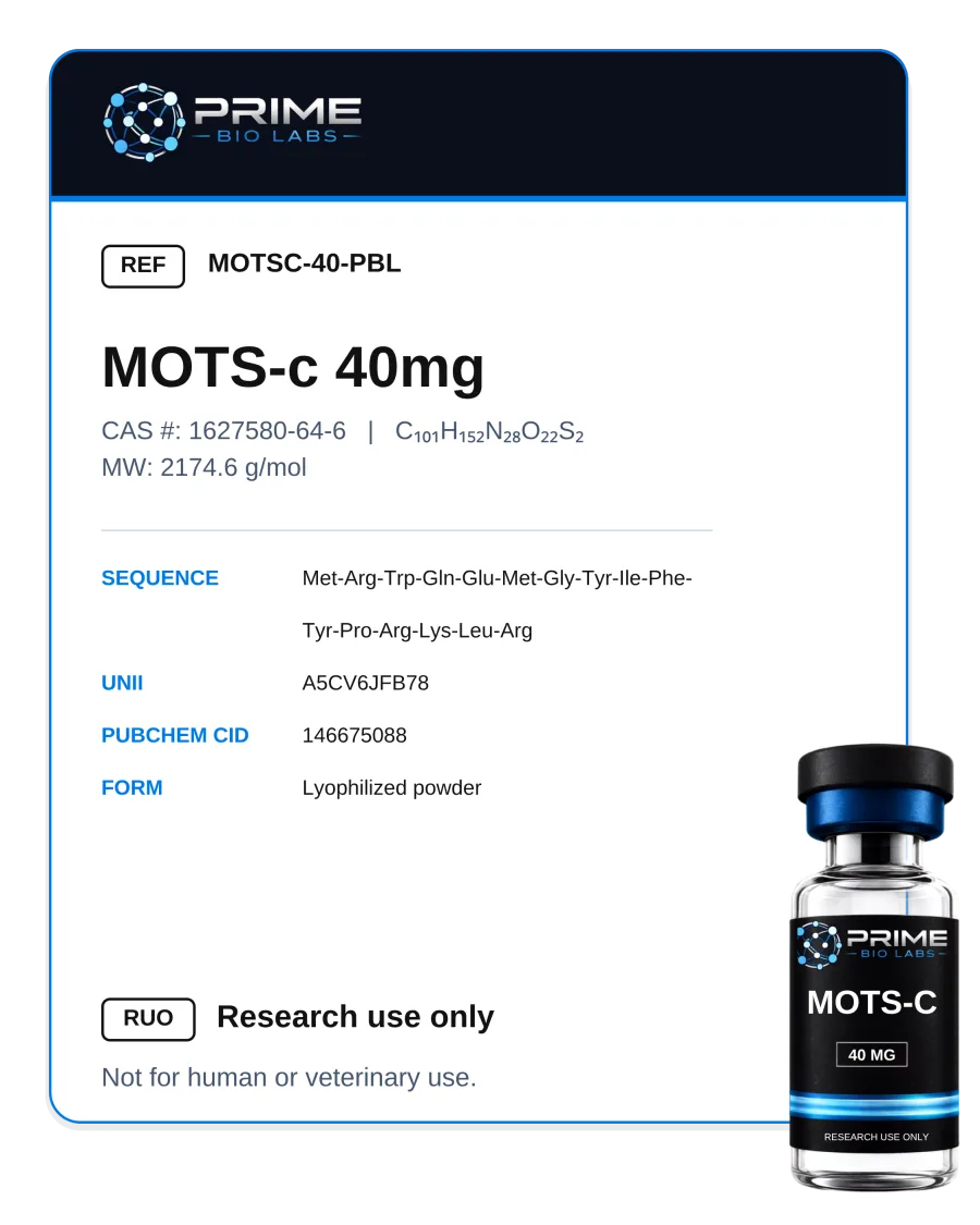MOTS-c (40 mg)