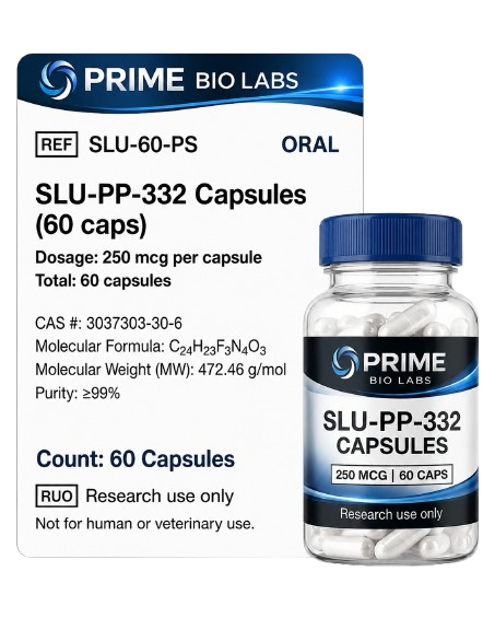 SLU-PP-332 (250 mcg - 60 CAPS)